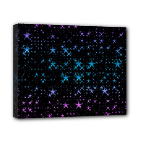 Stars Pattern Seamless Design Canvas 10  X 8 