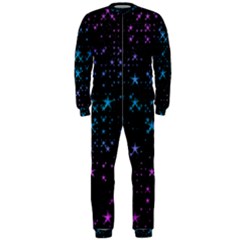 Stars Pattern Seamless Design Onepiece Jumpsuit (men) 