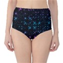 Stars Pattern Seamless Design High-Waist Bikini Bottoms View1