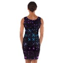 Stars Pattern Seamless Design Wrap Front Bodycon Dress View2