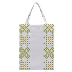 Vintage Pattern Background  Vector Seamless Classic Tote Bag