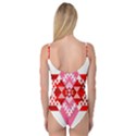 Valentine Heart Love Pattern Camisole Leotard  View2