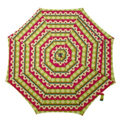 Tribal Pattern Background Hook Handle Umbrellas (large)