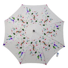 Star Structure Many Repetition Hook Handle Umbrellas (small) by Amaryn4rt