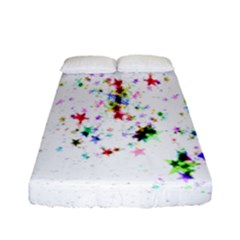 Star Structure Many Repetition Fitted Sheet (full/ Double Size)