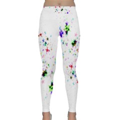 Star Structure Many Repetition Classic Yoga Leggings