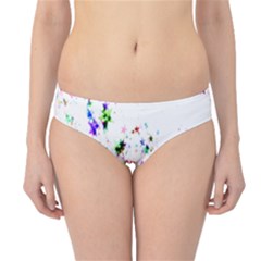 Star Structure Many Repetition Hipster Bikini Bottoms by Amaryn4rt