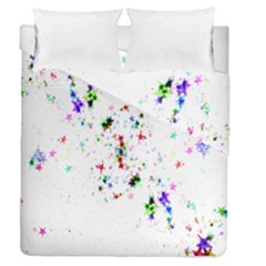 Star Structure Many Repetition Duvet Cover Double Side (queen Size)