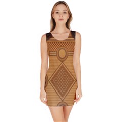 The Elaborate Floor Pattern Of The Sydney Queen Victoria Building Sleeveless Bodycon Dress by Amaryn4rt