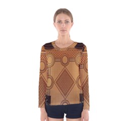 The Elaborate Floor Pattern Of The Sydney Queen Victoria Building Women s Long Sleeve Tee