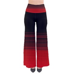 Abstract Of Red Horizontal Lines Pants