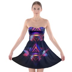 Abstract Desktop Backgrounds Strapless Bra Top Dress