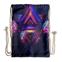 Abstract Desktop Backgrounds Drawstring Bag (large)