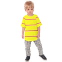 Background Image Horizontal Lines And Stripes Seamless Tileable Magenta Yellow Kids  Raglan Tee View1