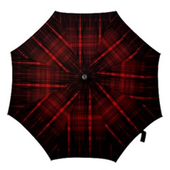 Black And Red Backgrounds Hook Handle Umbrellas (medium)