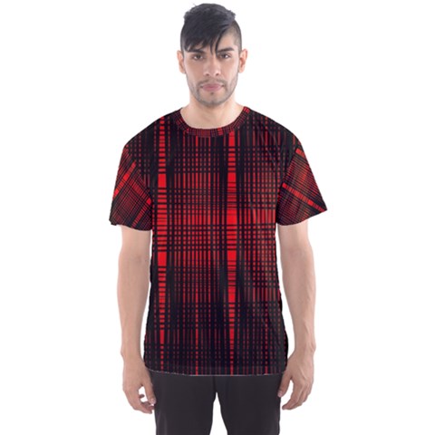 Black And Red Backgrounds Men s Sport Mesh Tee by Amaryn4rt