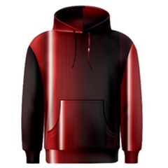 Black And Red Men s Pullover Hoodie