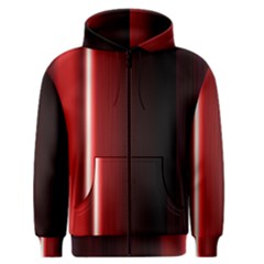 Black And Red Men s Zipper Hoodie