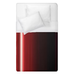 Black And Red Duvet Cover (single Size)