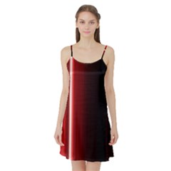 Black And Red Satin Night Slip