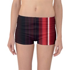 Black And Red Reversible Bikini Bottoms by Amaryn4rt