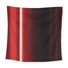 Black And Red Square Tapestry (large)