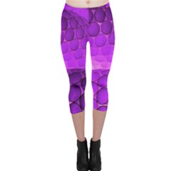 Circular Color Capri Leggings 