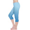 Blue Dot Pattern Capri Leggings  View3