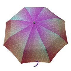 Blue And Pink Colors On A Pattern Folding Umbrellas