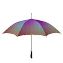 Blue And Pink Colors On A Pattern Straight Umbrellas View3