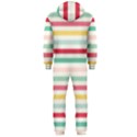 Papel De Envolver Hooray Circus Stripe Red Pink Dot Hooded Jumpsuit (Men)  View2