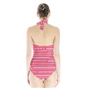 Index Red Pink Halter Swimsuit View2