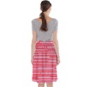 Index Red Pink Midi Beach Skirt View2