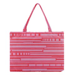 Index Red Pink Medium Tote Bag