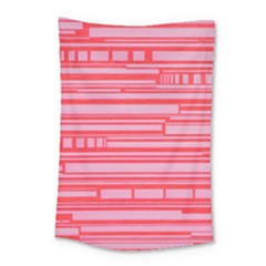 Index Red Pink Small Tapestry