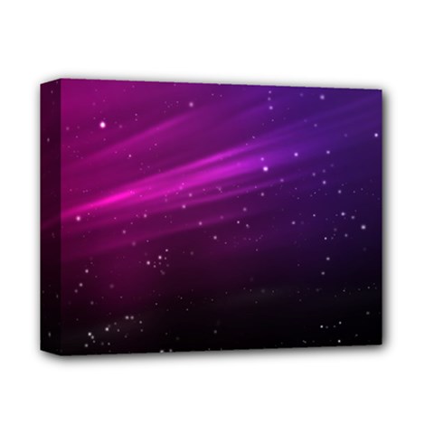 Purple Wallpaper Deluxe Canvas 14  X 11 