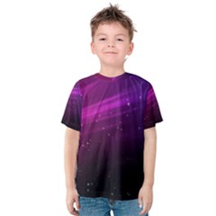 Purple Wallpaper Kids  Cotton Tee