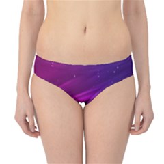 Purple Wallpaper Hipster Bikini Bottoms by Amaryn4rt