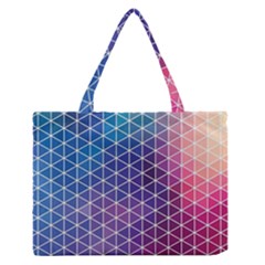 Neon Templates And Backgrounds Medium Zipper Tote Bag