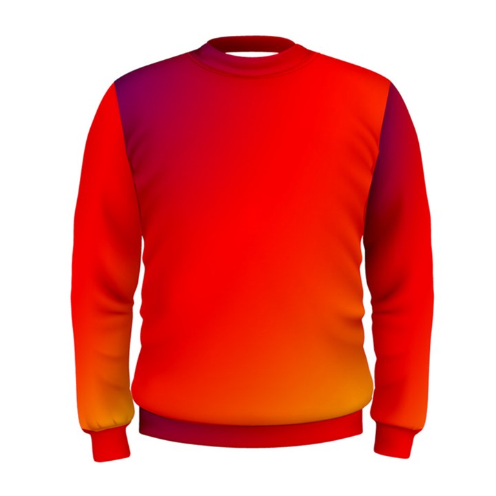 Rainbow Background Men s Sweatshirt