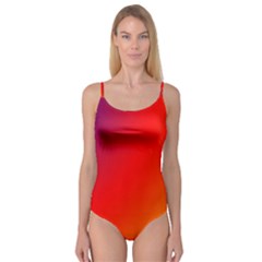 Rainbow Background Camisole Leotard 