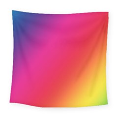 Rainbow Colors Square Tapestry (large) by Amaryn4rt