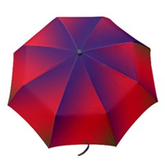 Rainbow Two Background Folding Umbrellas