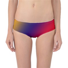 Rainbow Two Background Classic Bikini Bottoms by Amaryn4rt