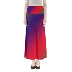 Rainbow Two Background Maxi Skirts