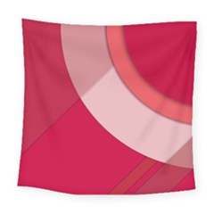 Red Material Design Square Tapestry (large)