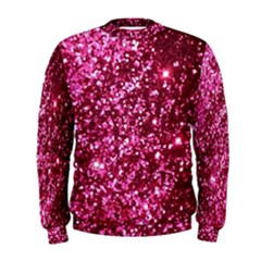 Pink Glitter Men s Sweatshirt