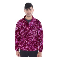 Pink Glitter Wind Breaker (men) by Amaryn4rt