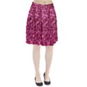 Pink Glitter Pleated Skirt View1