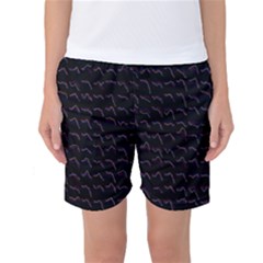 Smooth Color Pattern Women s Basketball Shorts